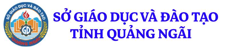 Sở Giáo dục và Đào tạo tỉnh Quảng Ngãi