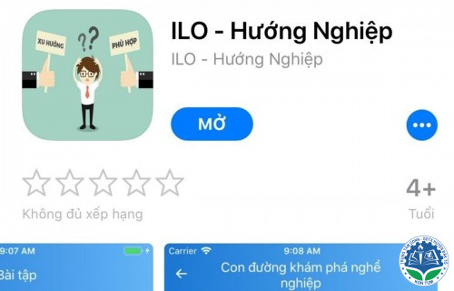 Ứng dụng hướng nghiệp trên điện thoại di động - “ILO-Huong nghiep”: Hỗ trợ học sinh lựa chọn nghề nghiệp