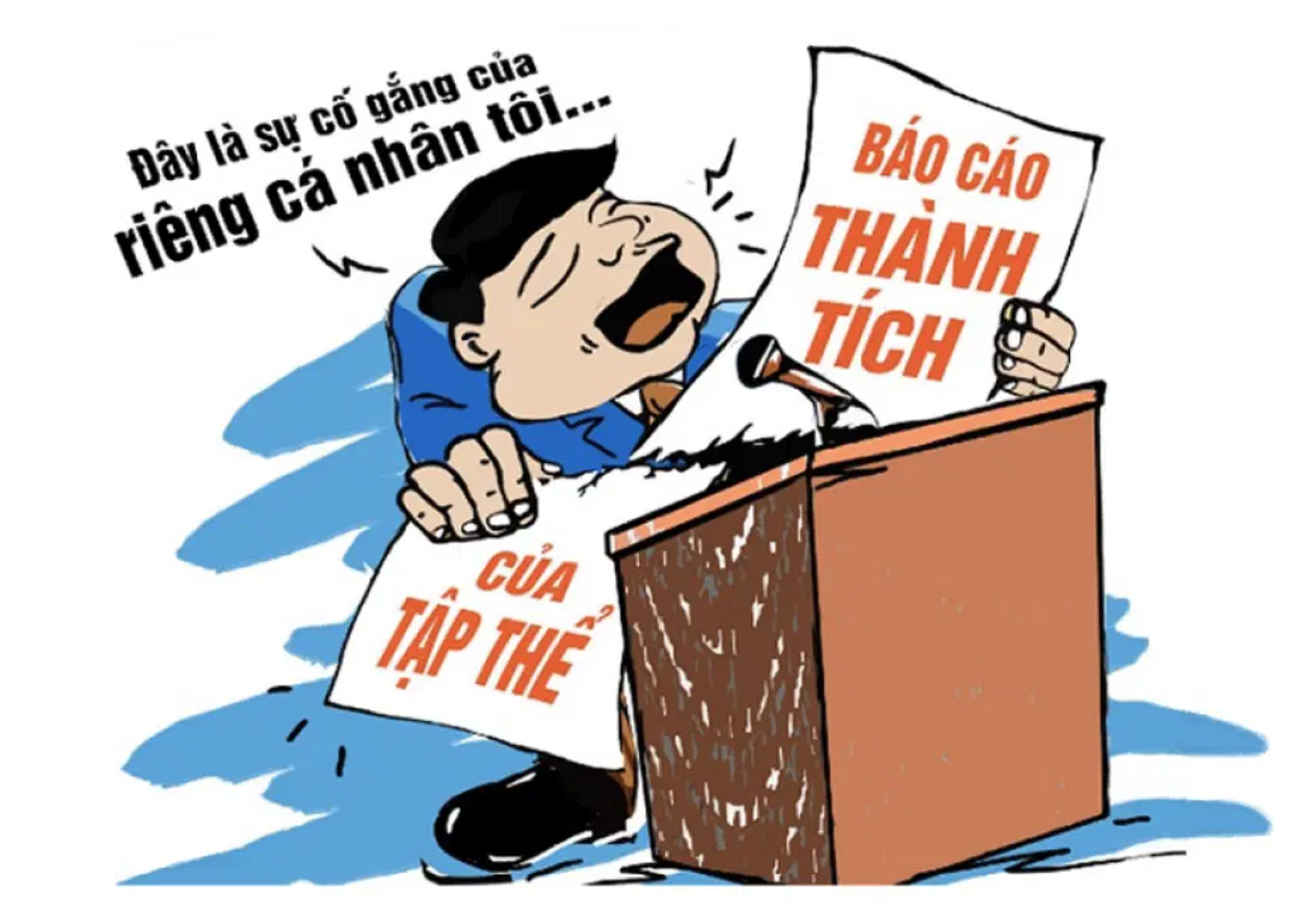 “Nhận vơ” thành tích, đùn đẩy trách nhiệm - căn bệnh trầm kha, mối nguy cho Đảng